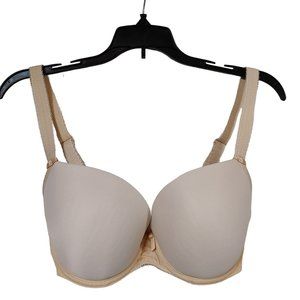 30I Bra Freya Deco Vibe Molded Plunge T-Shirt Bra Underwire Beige AA4234NUE